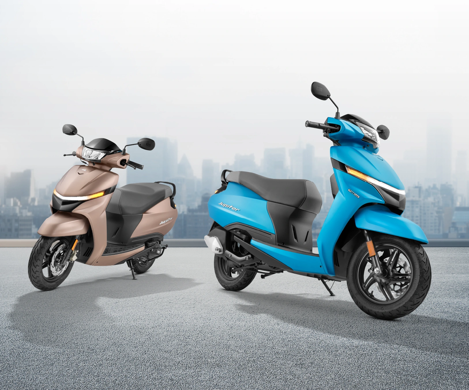 Tvs jupiter scooty latest model sale